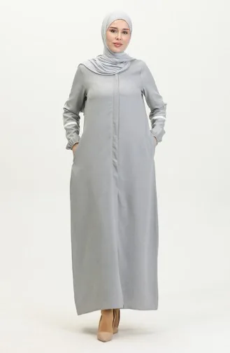 Baskı Detay Ferace 24018-04 Gri