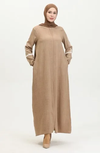 Druckdetail Abaya 24018-02 Nerz 24018-02