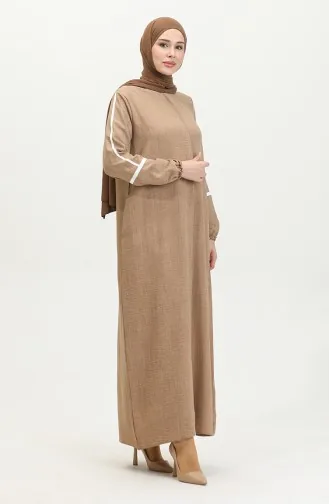 Druckdetail Abaya 24018-02 Nerz 24018-02
