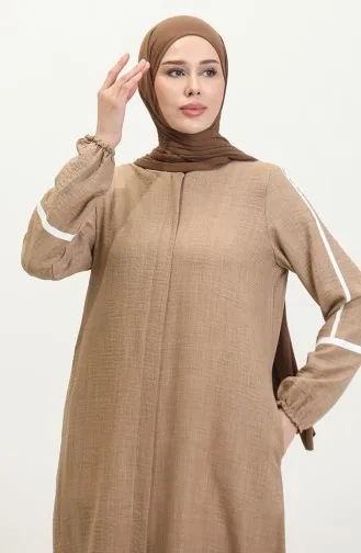 Druckdetail Abaya 24018-02 Nerz 24018-02