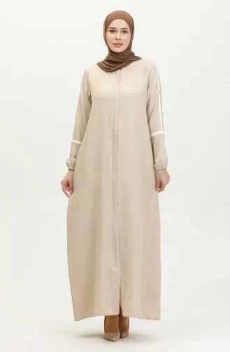 Druckdetail Abaya 24018-03 Beige 24018-03
