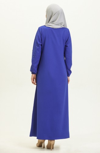 Abendkleid Mit Steindruck 0407-01 Saks 0407-01