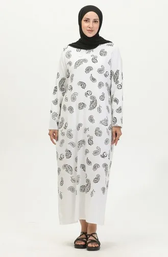 Şile Stoffkleid 5656-09 Weiß 5656-09