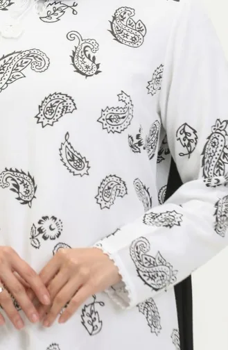 Şile Stoffkleid 5656-09 Weiß 5656-09