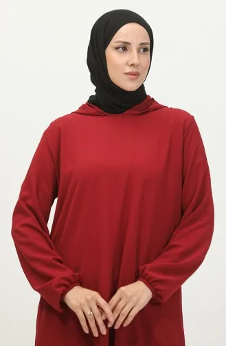 Araboy-tuniek Met Capuchon 1692-02 Bordeauxrood 1692-02