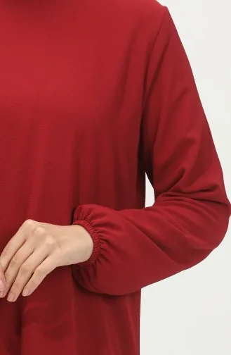 Araboy-tuniek Met Capuchon 1692-02 Bordeauxrood 1692-02