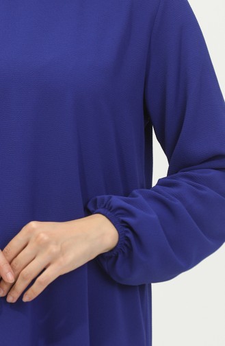 Kapüşonlu Araboy Tunik 1692-05 Saks