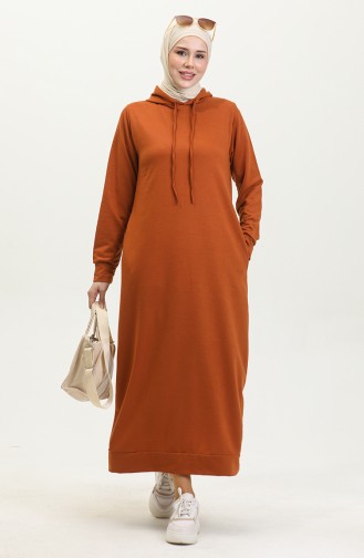 Robe Sport A Capuche Deux Fils 0190-17 Tan 0190-17