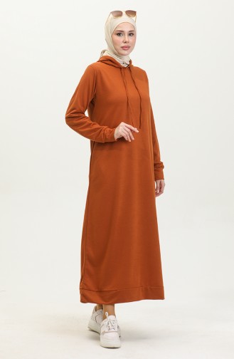 Robe Sport A Capuche Deux Fils 0190-17 Tan 0190-17