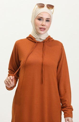 Robe Sport A Capuche Deux Fils 0190-17 Tan 0190-17