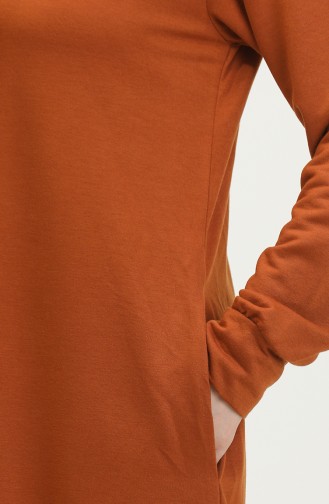 Robe Sport A Capuche Deux Fils 0190-17 Tan 0190-17