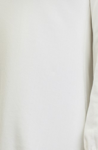 Seasonal Plain Jacquard Tunic 8725-01 white 8725-01