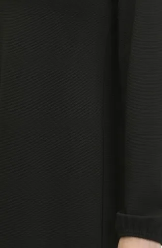 تونيك سادة مطاط الأكمام  8722-01 أسود 8722-01