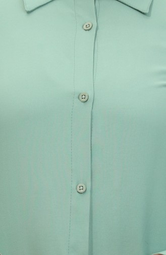 Viscose Tuniek Met Knoop 6110-08 Groen 6110-08