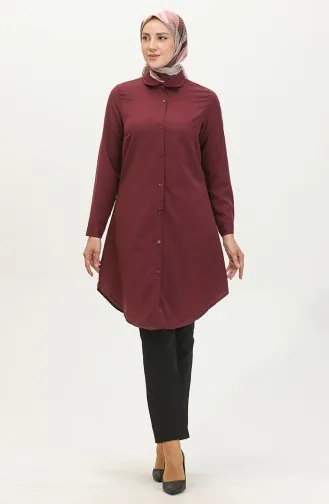 تونيك بأزرار  6122-02 برقوقي 6122-02