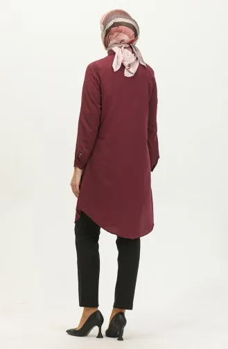 تونيك بأزرار  6122-02 برقوقي 6122-02