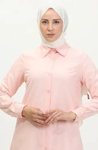 تونيك فيسكوز بأزرار 6110-09 بودرا 6110-09