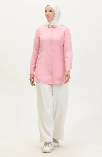 Geknöpfte Tunika 6111-05 Puder 6111-05