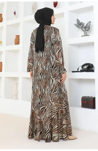 Robe Hijab Helen 9002-01 Noir 9002-01