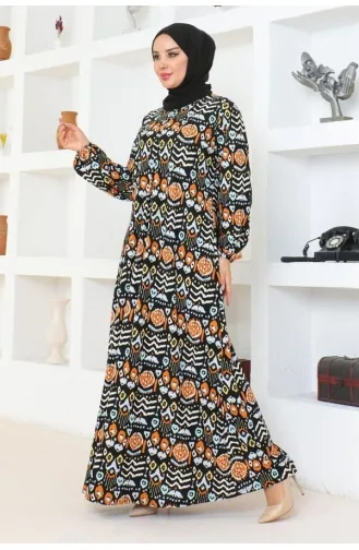 Vera A Pile Elbise 9001-04 Bebek Mavisi