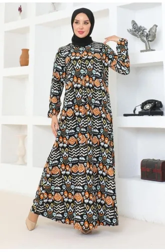 Vera A Pile Elbise 9001-04 Bebek Mavisi