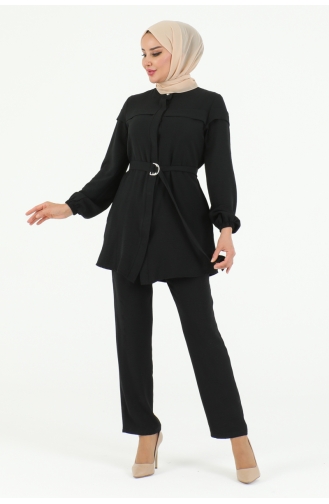 Bahar Double Aerobin Suit Brc2410 2410-01 Black 2410-01