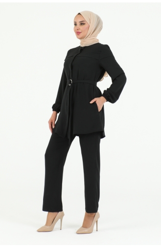 Bahar Double Aerobin Suit Brc2410 2410-01 Black 2410-01