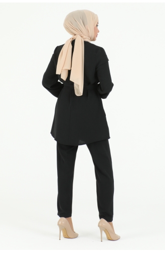 Bahar Double Aerobin Suit Brc2410 2410-01 Black 2410-01
