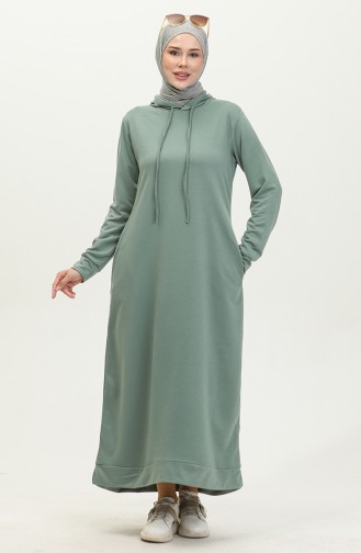 Robe Sport A Capuche Deux Fils 0190-20 Vert 0190-20