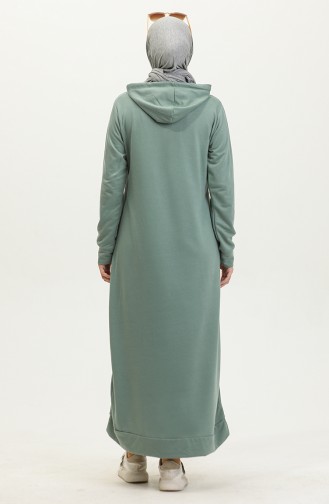 Robe Sport A Capuche Deux Fils 0190-20 Vert 0190-20