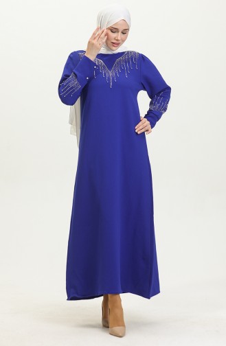 Steinbedrucktes Kleid 0406-05 Saks 0406-05