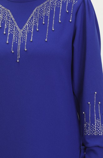 Steinbedrucktes Kleid 0406-05 Saks 0406-05