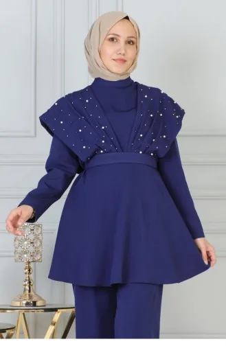 Parel Gedetailleerd Pak Indigo 19202 15233