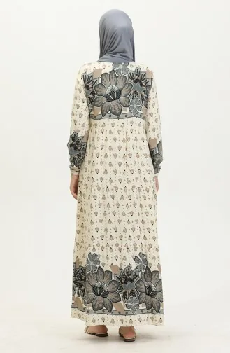 فستان بنقش أزهار  4093-01 انترسيت 4093-01
