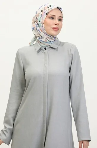 Hemdkragen Abaya 24019-04 Grau 24019-04