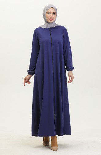 Abaya Mevlana Double Fermeture 2029-03 Saks 2029-03