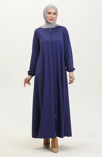 Doppelte Mevlana-Abaya Mit Reißverschluss 2029-03 Saks 2029-03