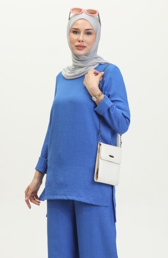 Aerobin Double Kol Tunik Pantolon ikili takım 2024-03 Saks