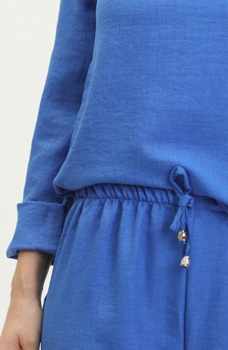 Aerobin Double Kol Tunik Pantolon ikili takım 2024-03 Saks