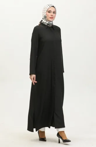 Hemdkragen Abaya 24019-01 Schwarz 24019-01