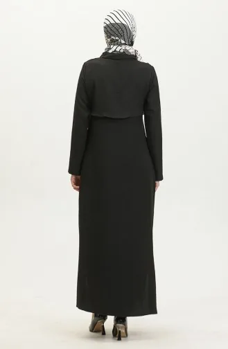 Hemdkragen Abaya 24019-01 Schwarz 24019-01