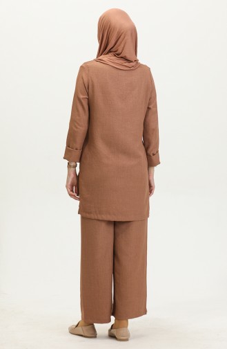 Aerobin Double Sleeve Two Piece Suit 2024-02 Milky Coffee 2024-02