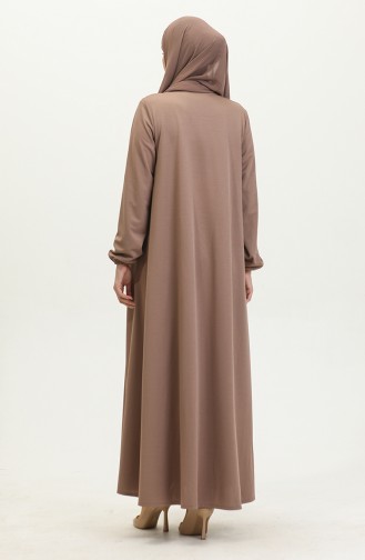 Abaya Double Mevlana A Fermeture 2029-05 Vison 2029-05