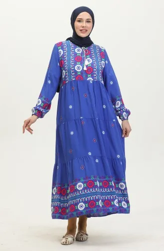 Kleid Mit Stickereimuster 4089-03 Saks 4089-03