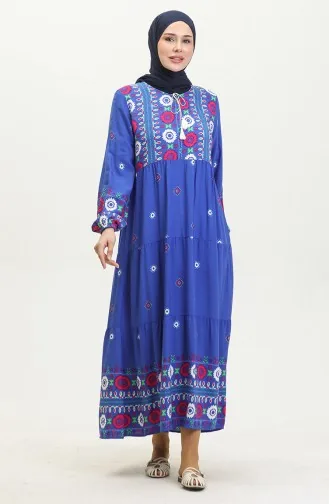 Kleid Mit Stickereimuster 4089-03 Saks 4089-03