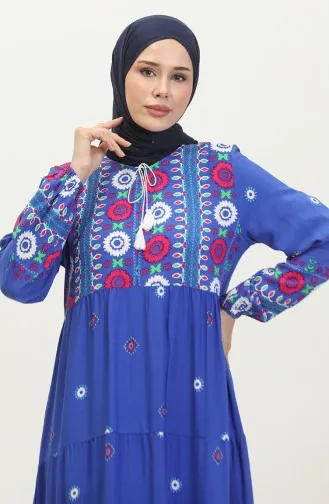 Kleid Mit Stickereimuster 4089-03 Saks 4089-03