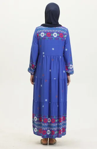 Kleid Mit Stickereimuster 4089-03 Saks 4089-03