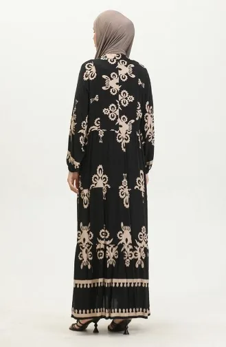 Robe Manches Ballon 4091-05 Noir 4091-05