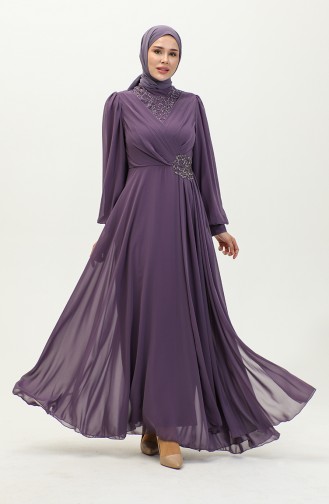 Abendkleid Mit Steindruck 52882-03 Dusty Rose 52882-03