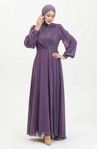 Abendkleid Mit Steindruck 52882-03 Dusty Rose 52882-03